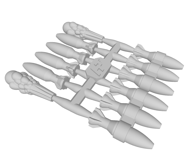 10x Rocket Munitions TB-2
