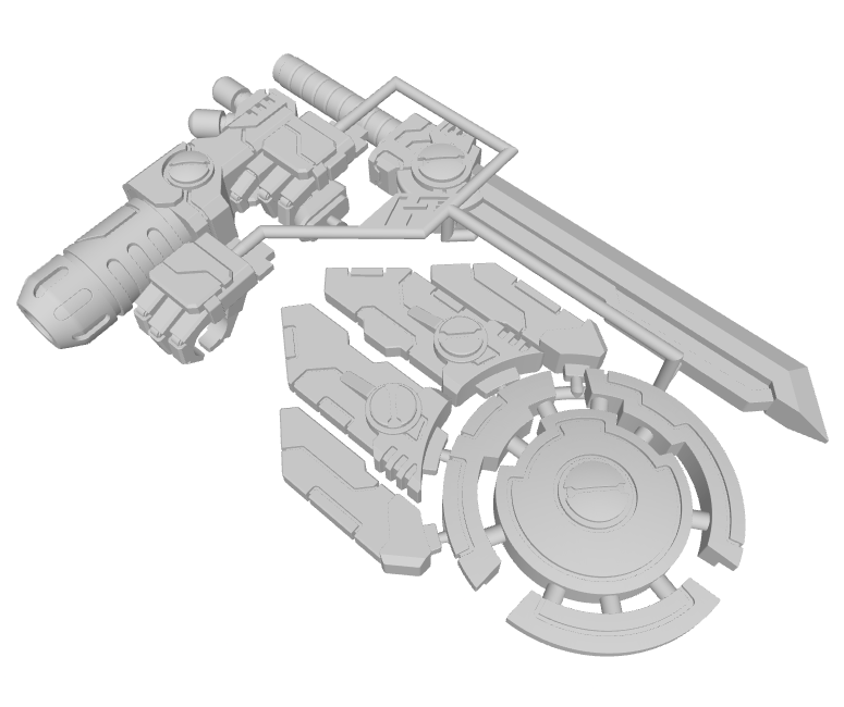 1x Standard Mech : RT-1 Renegade Accessory Set