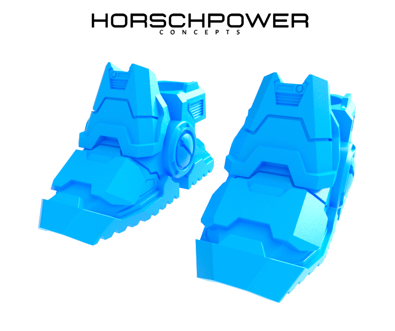 1x Stormgiant Mech : Human Feet