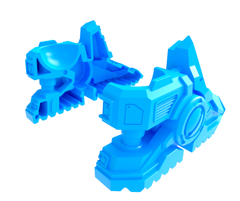 1x Supreme Mech : Human Feet