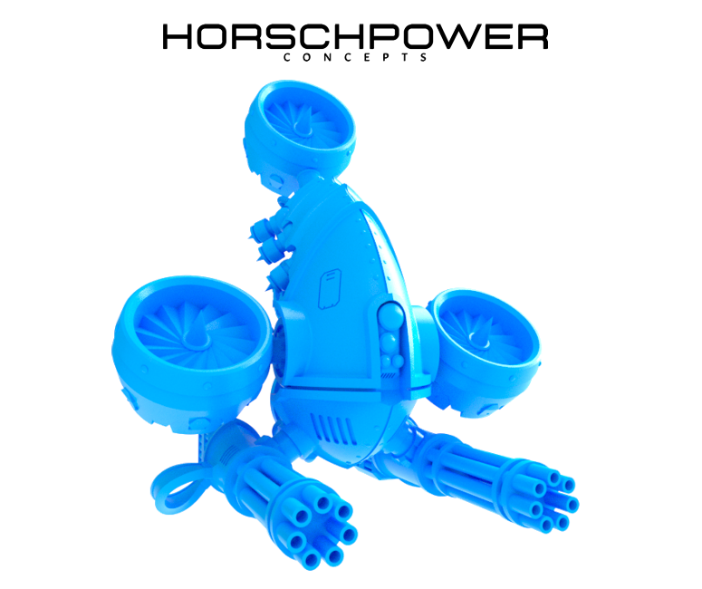 1x Triaxe-Pattern Hover Drone