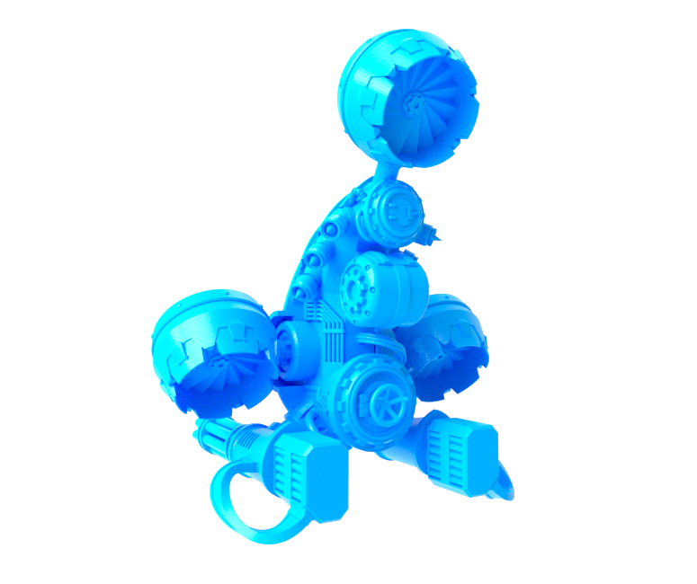 1x Triaxe-Pattern Hover Drone