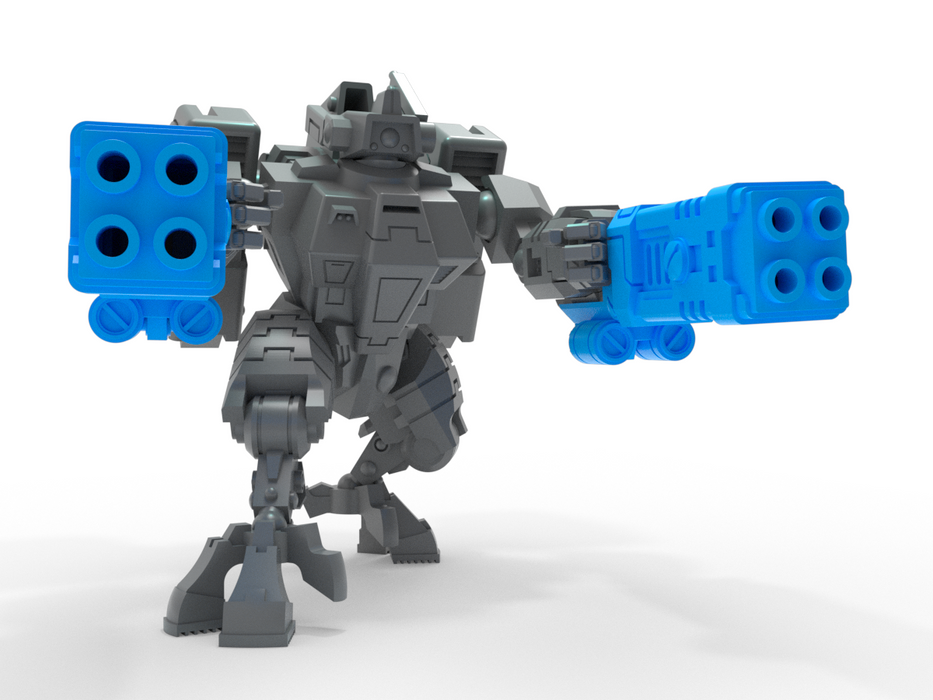 2x Standard Mech : Gunslinger - Underslung Double Fusion Guns