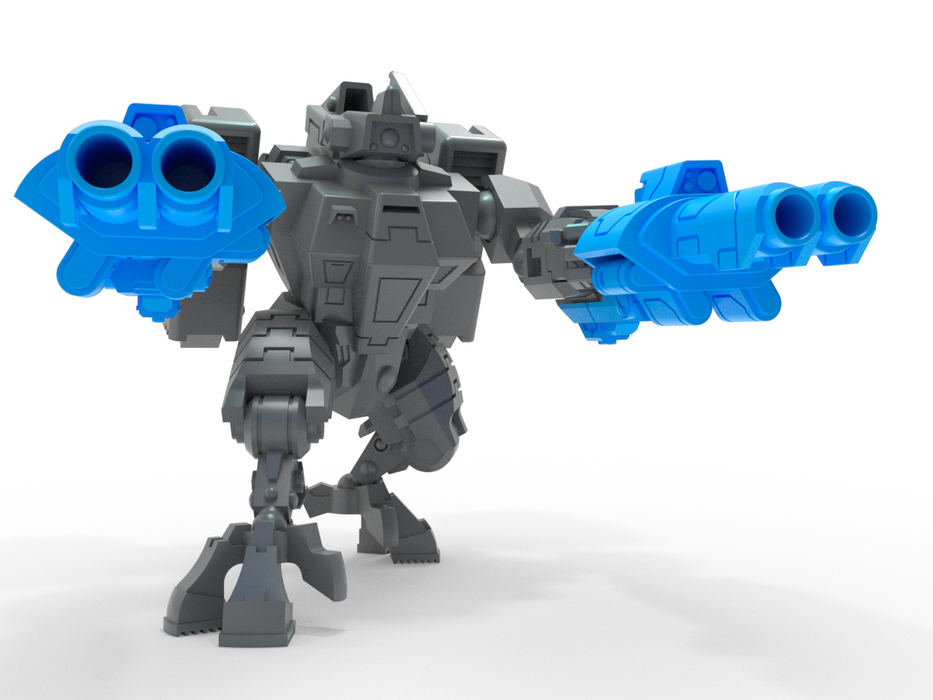 2x Standard Mech : Gunslinger - Underslung Double Ion Revolvers