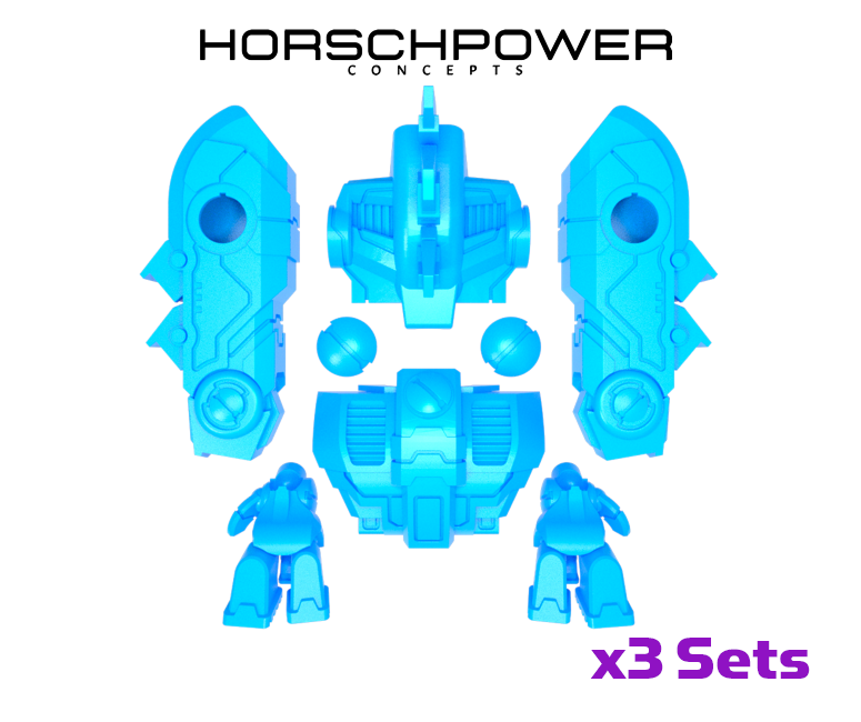 3x Standard Mech : RT-1 Renegade Upgrade Kits