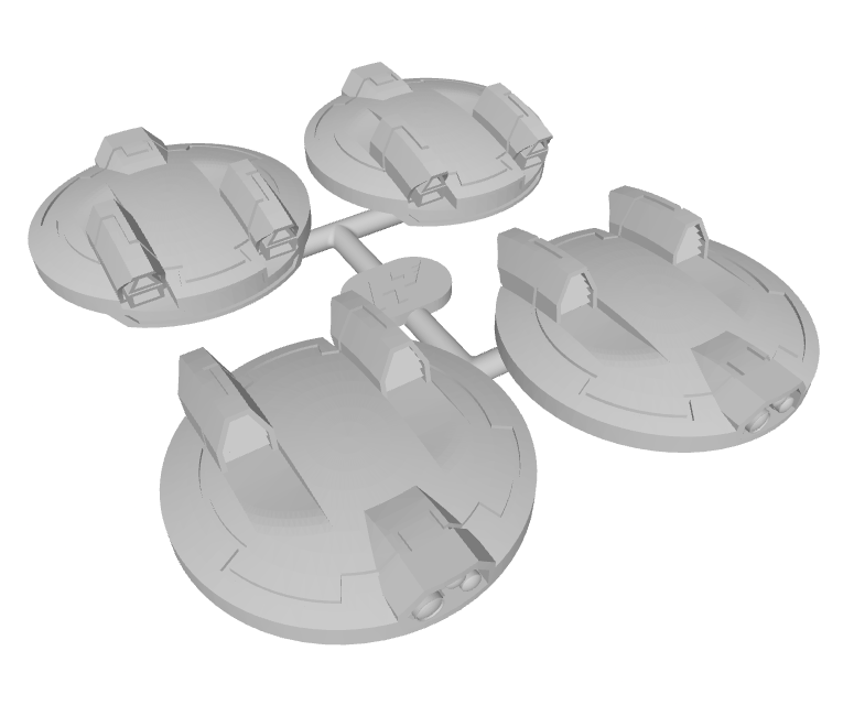 4x Gemini Drones : DC-2 Caps