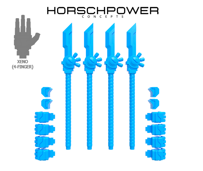 4x Standard Mech : CB-3 Combat Blades