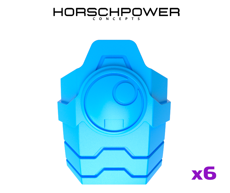 6x Sept'Auta - Specter Mech Pauldrons