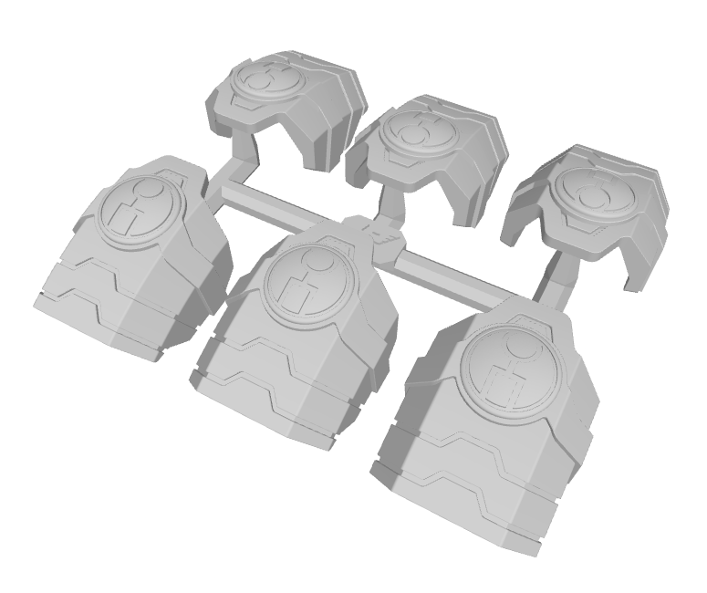 6x Sept'Mugu - Specter Mech Pauldrons