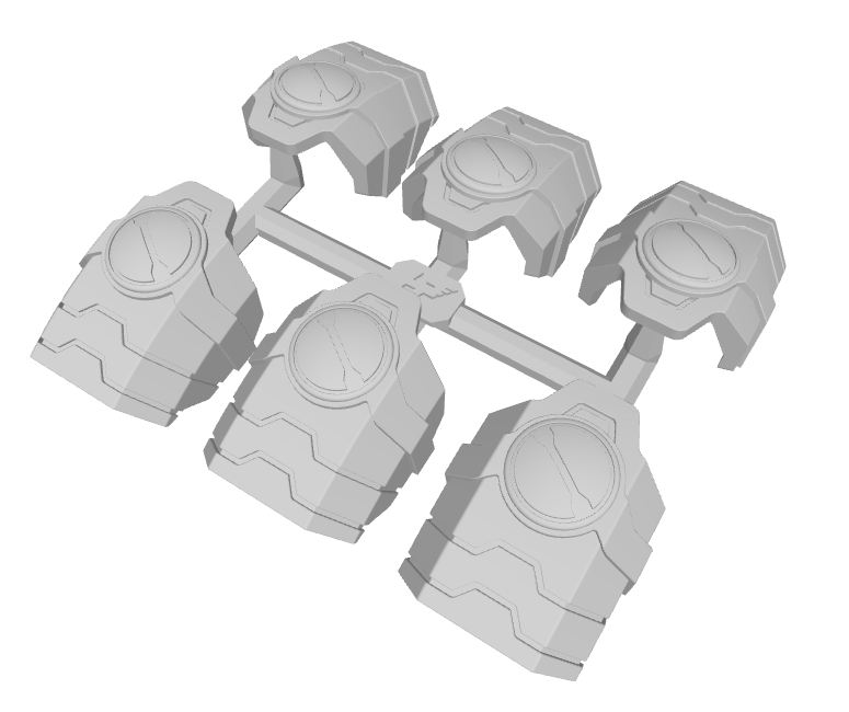 6x Sept'Powr - Specter Mech Pauldrons