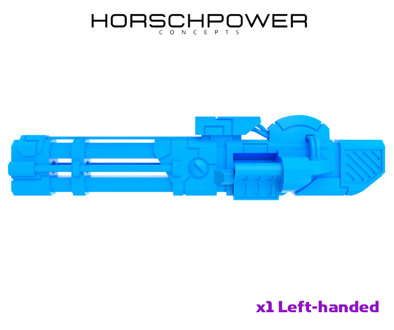 Command Mech : Arm-Mounted Energy Revolver (Left)