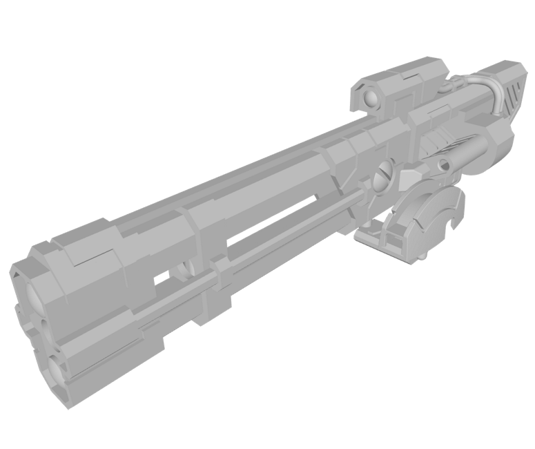 Command Mech : Arm-Mounted Energy Revolver (Left)