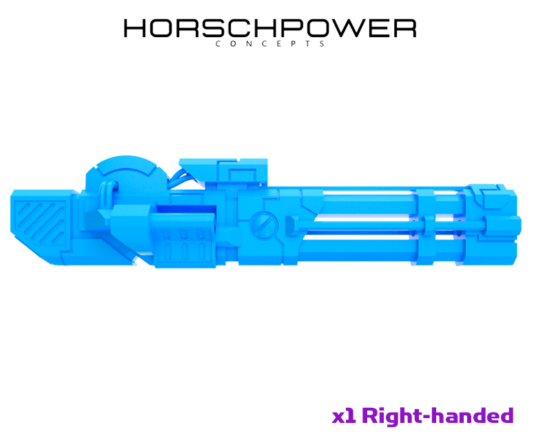 Command Mech : Arm-Mounted Energy Revolver (Right)