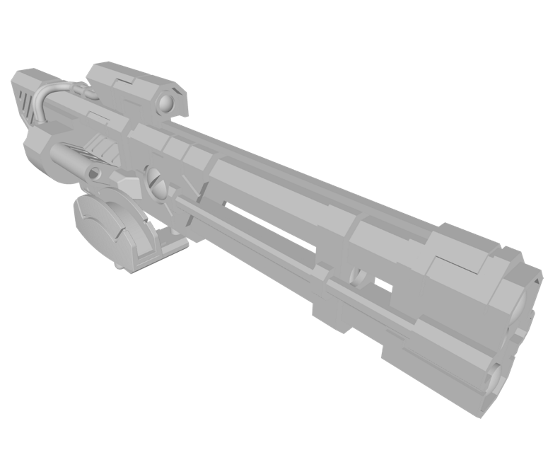 Command Mech : Arm-Mounted Energy Revolver (Right)