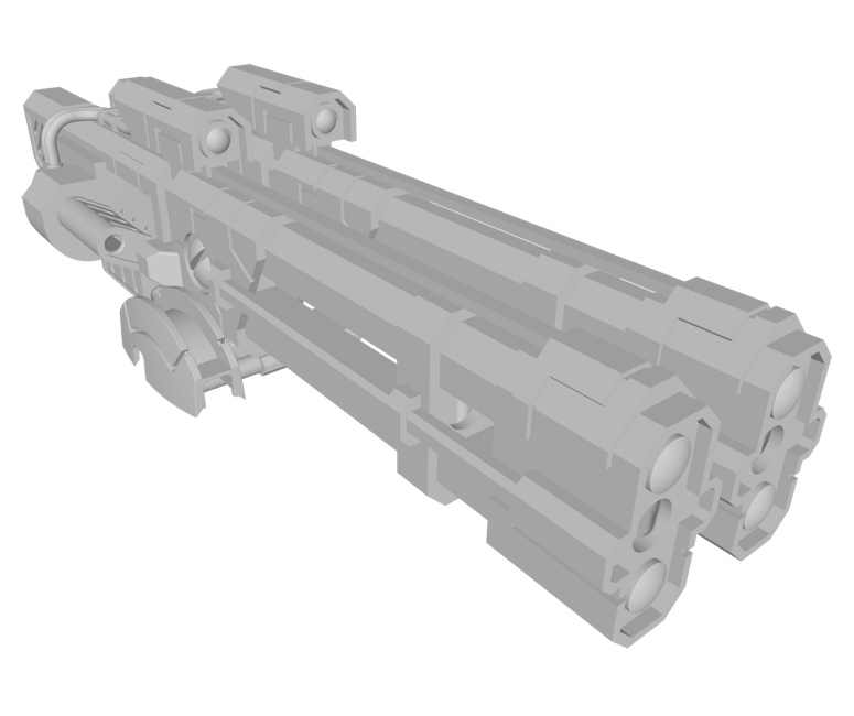 2x Command Mech : Arm-Mounted Energy Revolver (L&R)