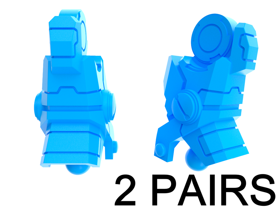 2x Command Mech : HP-1 Leg Extensions