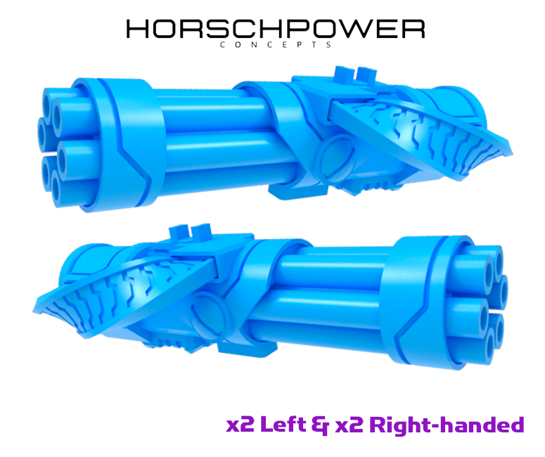 4x Standard Mech : Roto-Blasters (Magnet-Ready)
