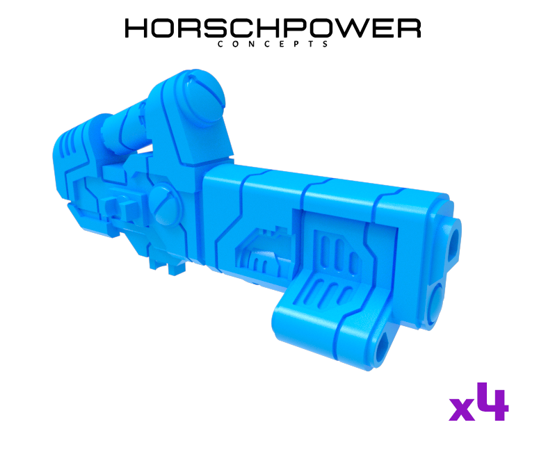 4x Standard Mech : Ion Revolvers (Magnet-Ready)