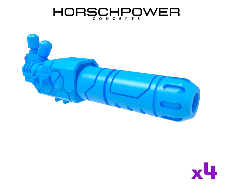 4x Standard Mech : Plasma Blaster (Magnet-Ready)