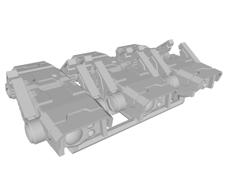 6x Sty'07 - Standard Mech Heads