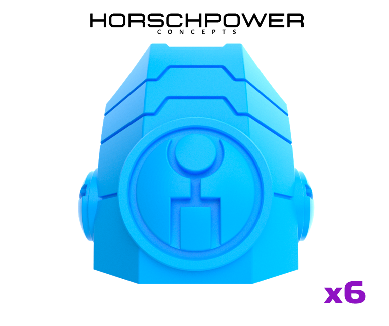 6x Sept'Mugu - Tsunami Mech Pauldrons