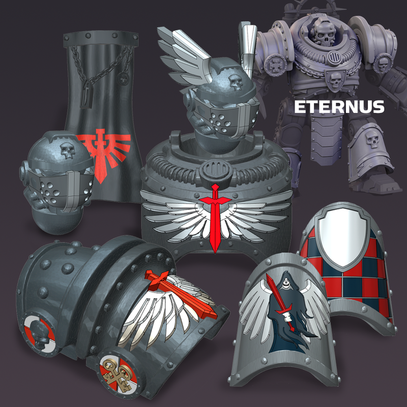 Winged Sword - Eternus Armor Conv. Kit: 1