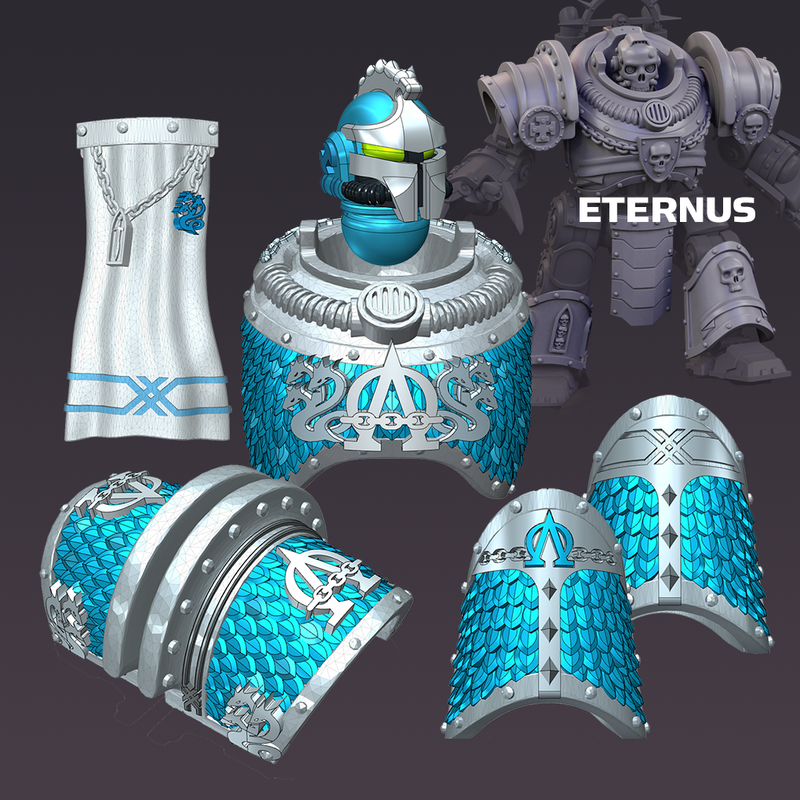 Hydra Legion - Eternus Armor Conv. Kit: 1