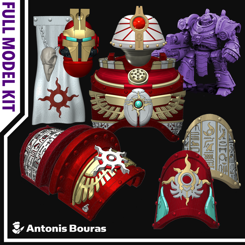 Scarab Sons : Eternus Assault Armor kit