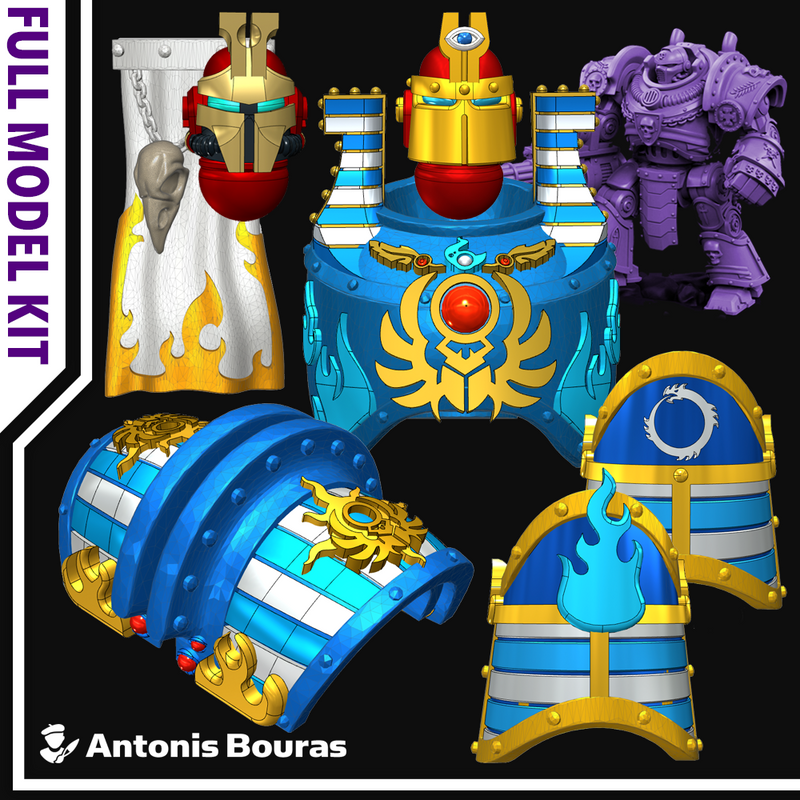 Sun Scarabs : Eternus Assault Armor kit