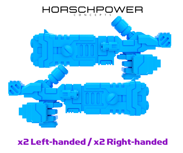 4x Standard Mech : Gunslinger - Fusion Guns