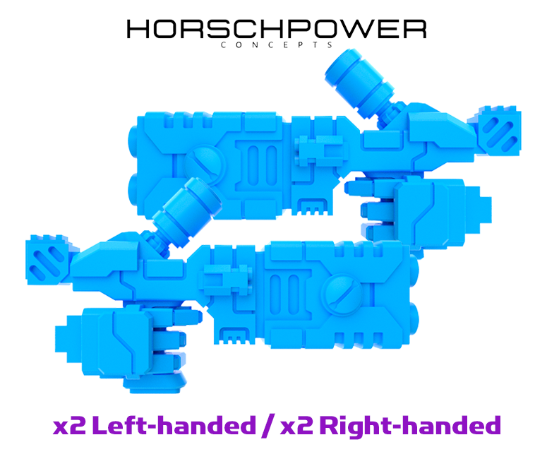 4x Standard Mech : Gunslinger - Fusion Pistols