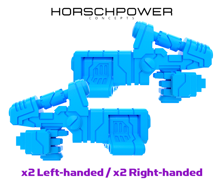 4x Standard Mech : Gunslinger - Ion Pistols