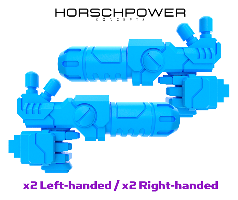 4x Standard Mech : Gunslinger - Plasma Pistols