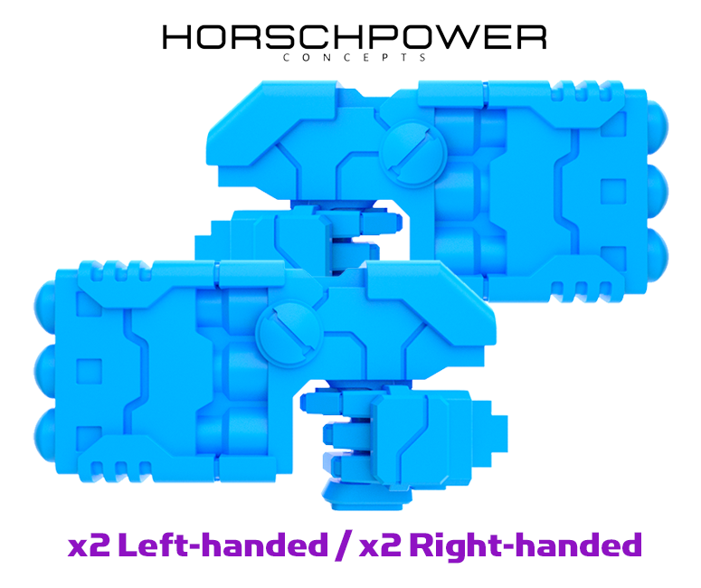 4x Standard Mech : Gunslinger - Rocket Pistols