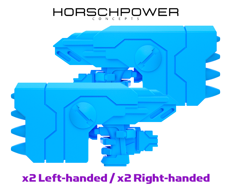 4x Standard Mech : Gunslinger - Rocket Launchers