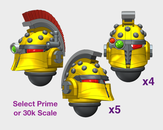 10x Iron Ridge Gunners - Studded Ferrum Helmets