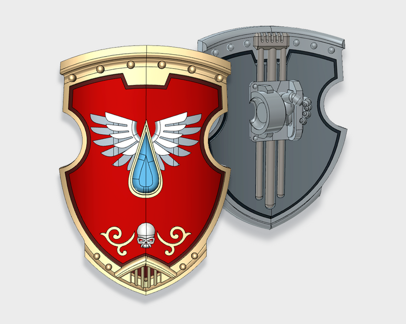 Angel Tear - Liberato Combat Shields