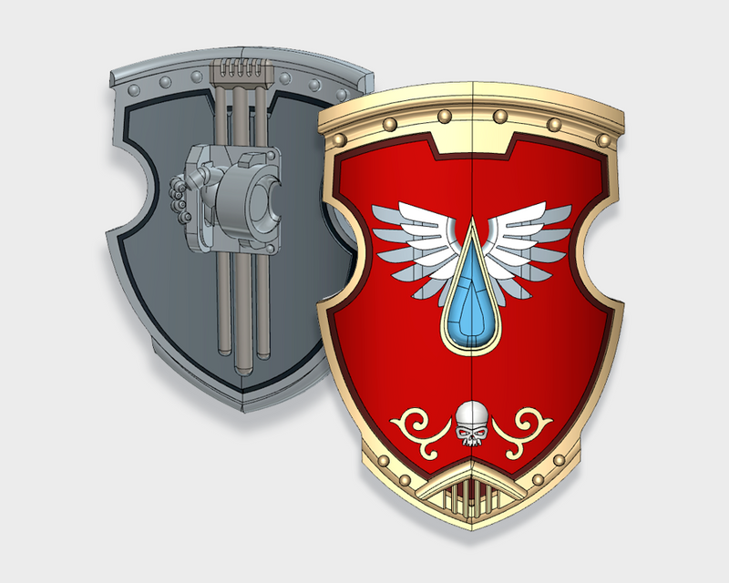 Angel Tear - Liberato Combat Shields