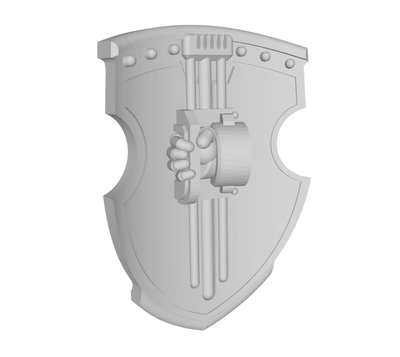 Blank - Liberato Combat Shields (L&R)