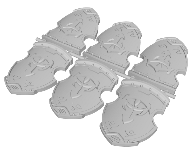 Warmasters Eye - Liberato Combat Shields (L&R)