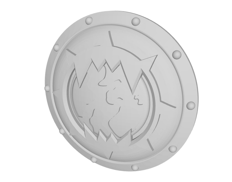 World Wreckers - Round Power Shields (L&R)