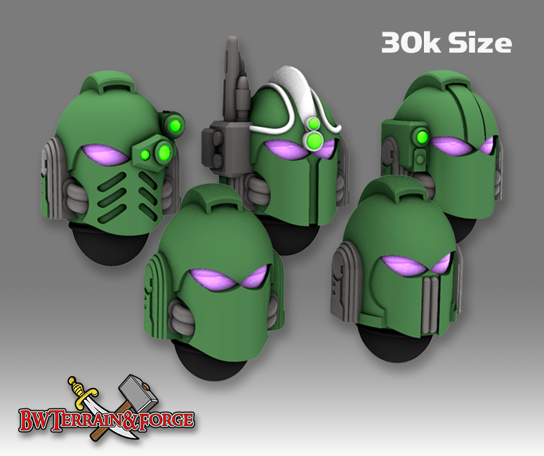 10x Base - Shadow Helm : Variety Pack (30k Scale)
