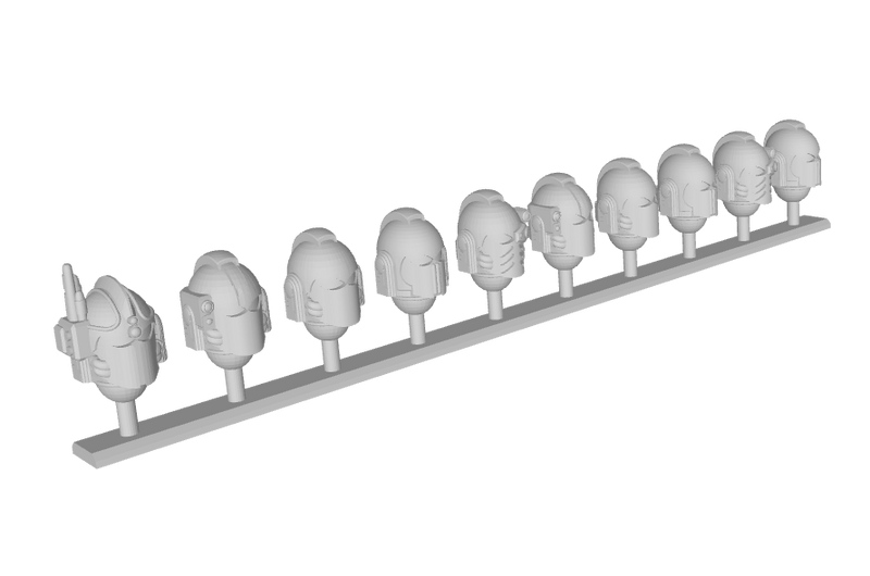 10x Base - Shadow Helm : Variety Pack (30k Scale)