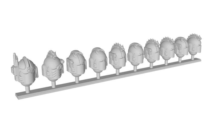 10x Hydra Legion - Shadow Helms : Squad 1