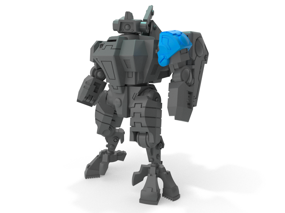 6x Blank - Standard Mech Pauldrons