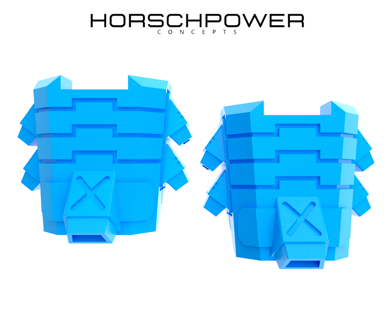 Tsunami Mech : Thruster Shins