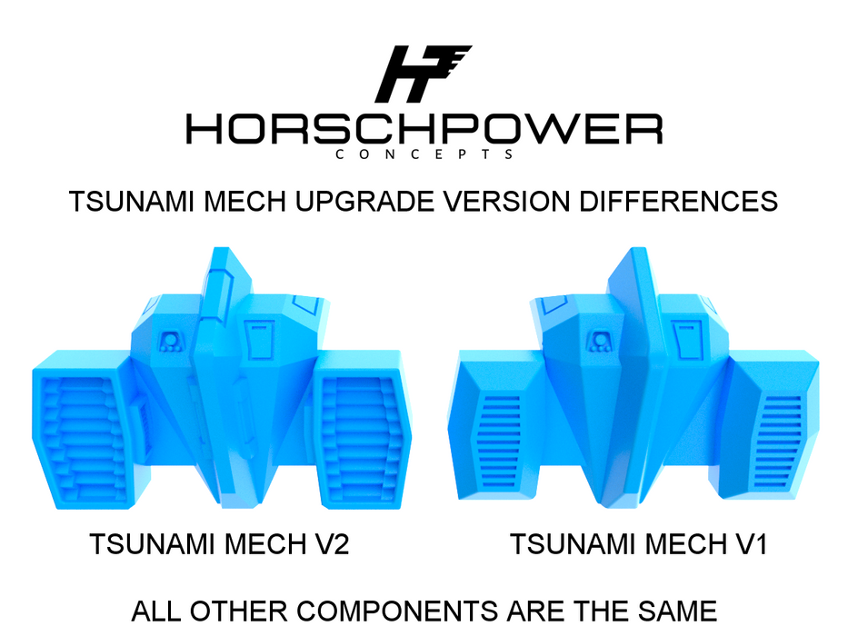 Tsunami Mech : V1-Short Barrel Upgrade Kit