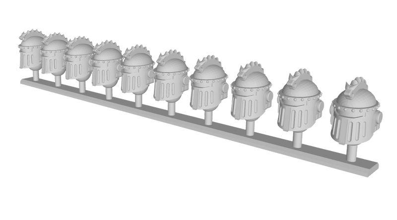 10x Serpent- G:2 Crusader Helmets