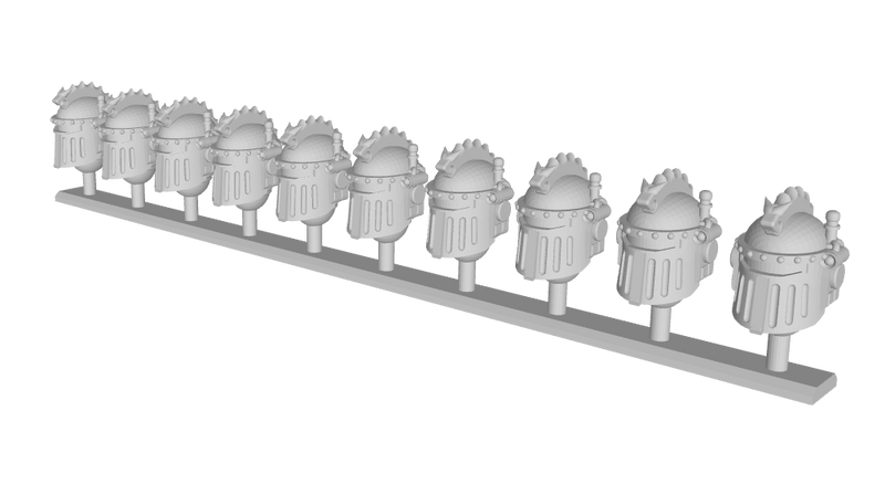 10x Serpent- G:2 Crusader Comms Helmets