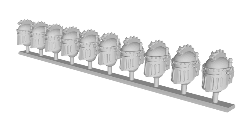 10x Serpent- G:2 Crusader Comms Helmets